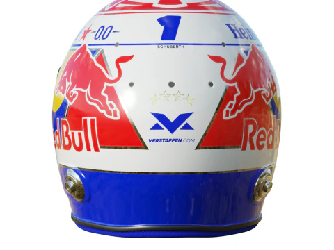 Casco F1 Max Verstappen 2025 Modelo 3D