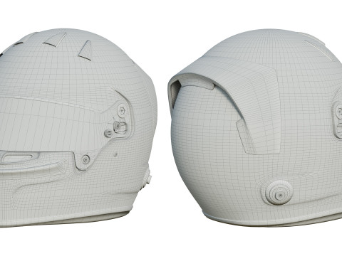 F1 Carlos Sainz Helmet 2025 Modello 3D