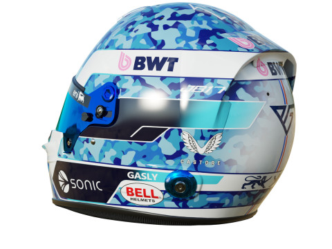 F1 Pierre Gasly Helmet 2025 Modelo 3D