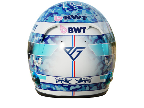 F1 Pierre Gasly Helmet 2025 Modelo 3D