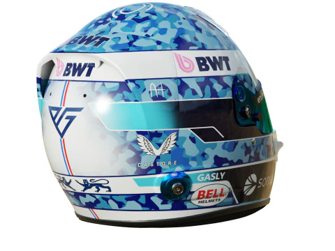 F1 Pierre Gasly Helmet 2025 3D Model