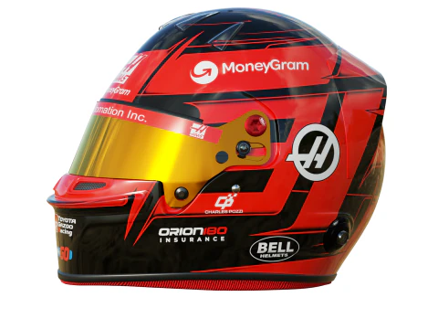 Casco F1 Esteban Ocon 2025 Modello 3D