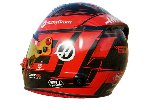 Casco F1 Esteban Ocon 2025 Modello 3D