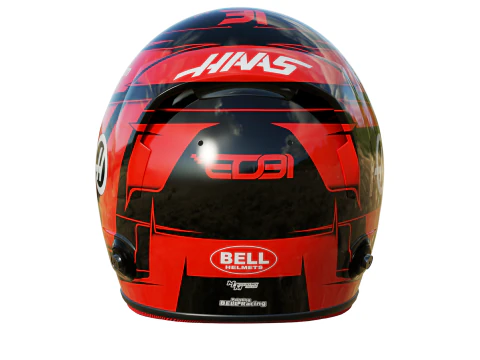 Casco F1 Esteban Ocon 2025 Modello 3D