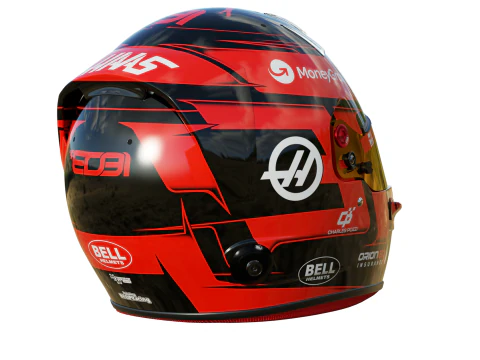 Casco F1 Esteban Ocon 2025 Modello 3D
