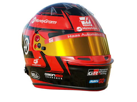 Casco F1 Esteban Ocon 2025 Modello 3D