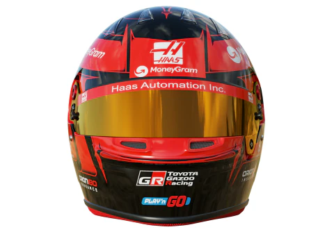 Casco F1 Esteban Ocon 2025 Modello 3D