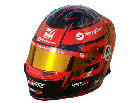 F1 Esteban Ocon Helmet 2025 3D Модель