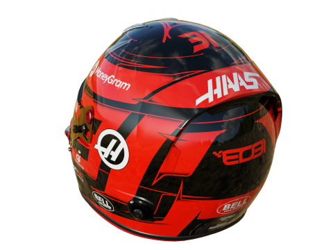 F1 Esteban Ocon Helmet 2025 3D Модель