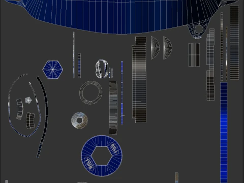 F1 올리버 베어먼 헬멧 2025 3D 모델