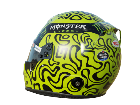 F1 Lando Norris Helmet 2025 3D Модель