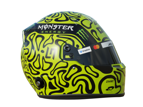 F1 Lando Norris Helmet 2025 3D Модель
