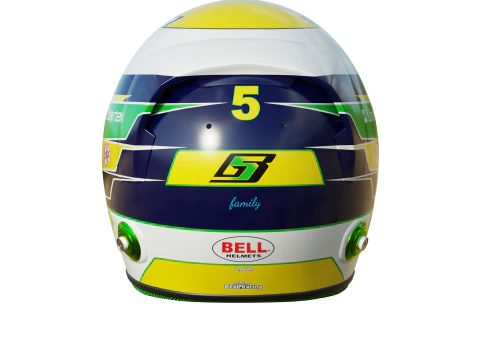 F1 Gabriel Bortoletto Helmet 2025 3D Model