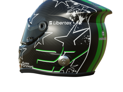 F1 Nico Hulkenberg Helmet 2025 Modello 3D