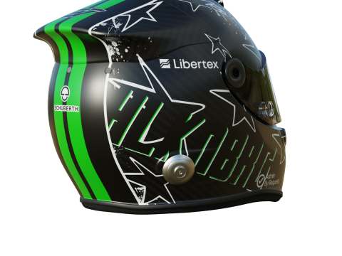 F1 Nico Hulkenberg Helmet 2025 Modello 3D