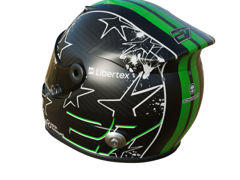 F1 Nico Hulkenberg Helmet 2025 Modello 3D