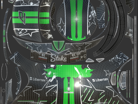 F1 Nico Hulkenberg Helmet 2025 Modello 3D