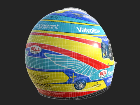 F1 Aston Martin Racing Suit 2025 3D Model