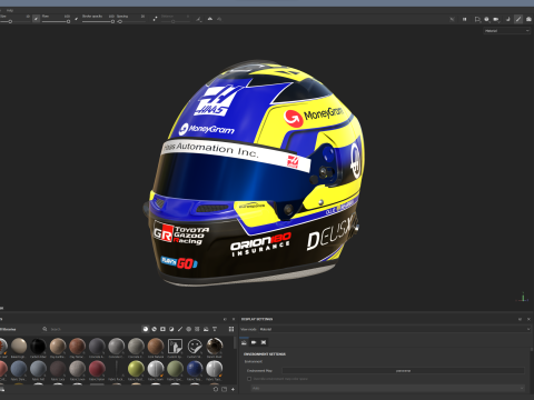 F1 Haas Racing Suit 2025 Modelo 3D