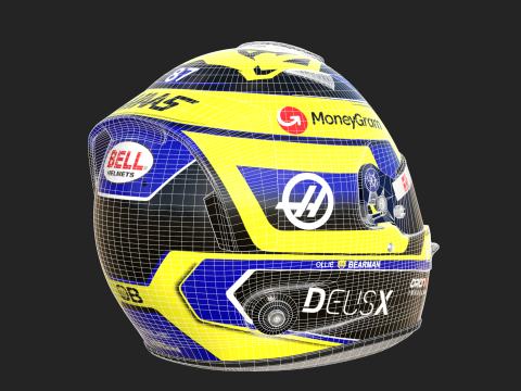 F1 Haas Racing Suit 2025 Modelo 3D