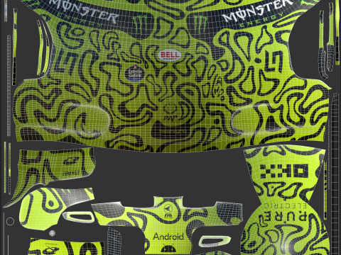 F1 McLaren Racing Suit 2025 3D 模型