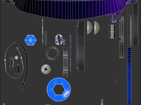 Tuta da gara F1 Mercedes 2025 Modello 3D