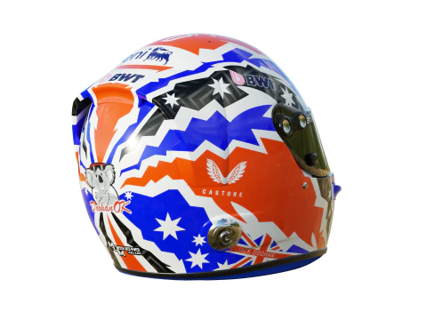 Tuta da corsa alpina F1 2025 Modello 3D