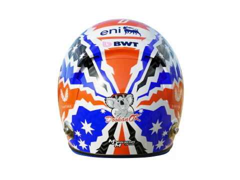 Tuta da corsa alpina F1 2025 Modello 3D