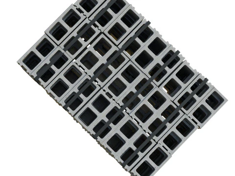 Cinder Blocks Stack On Pallet 3D Model