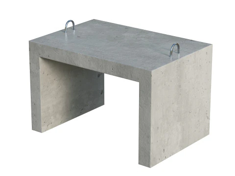 Industrial Concrete Product 3D Model