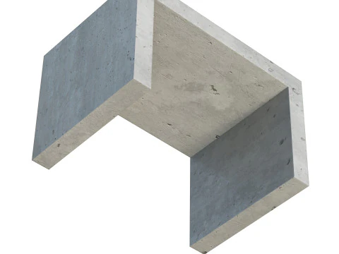 Industrial Concrete Product 3D Model
