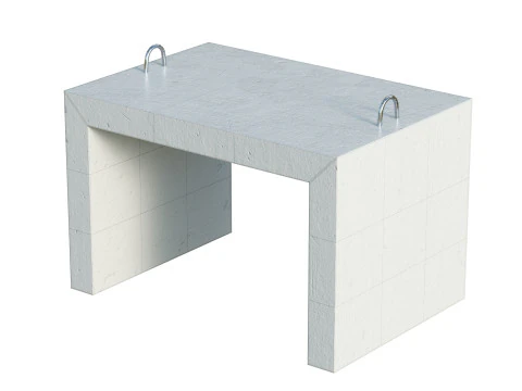 Industrial Concrete Product 3D Model