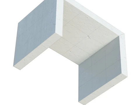 Industrial Concrete Product 3D Model
