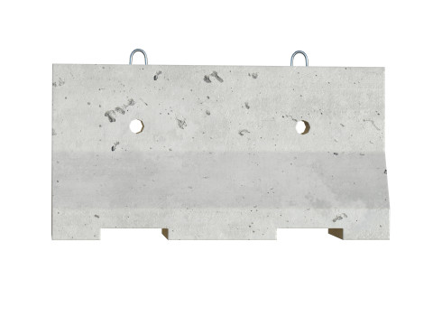 Concrete Barrier 3D 모델