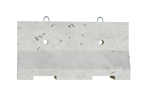 Barriera di cemento Modello 3D