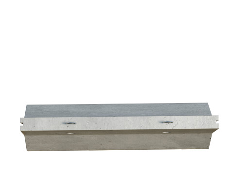 Concrete Barrier 3D 모델