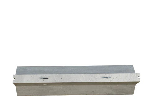 Barriera di cemento Modello 3D