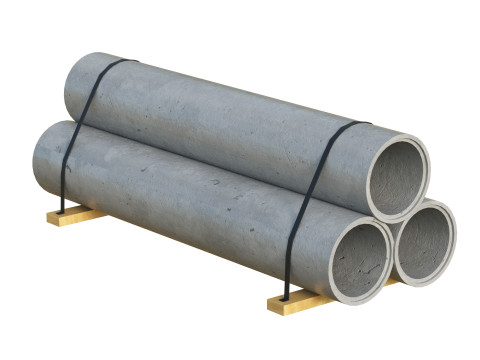 Concrete Barrier Modelo 3D