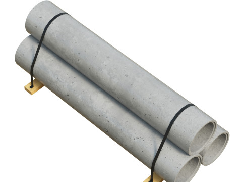 Concrete Barrier Modelo 3D