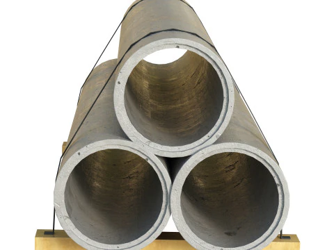 混凝土护栏 3D 模型