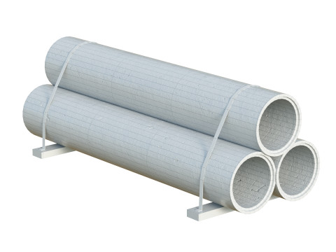 Concrete Barrier Modelo 3D