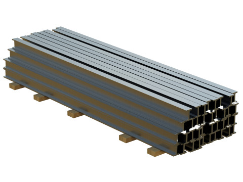 Iron Beams Modelo 3D