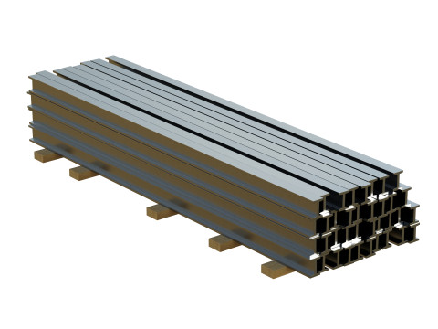 Iron Beams Modelo 3D