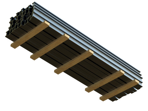 Iron Beams Modelo 3D