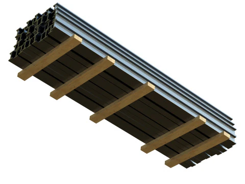 Travi di ferro Modello 3D