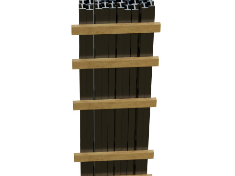 Iron Beams Modelo 3D