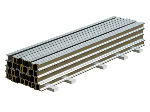 Iron Beams Modelo 3D