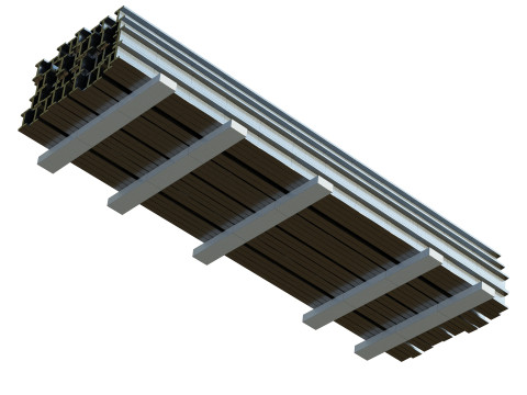Iron Beams Modelo 3D