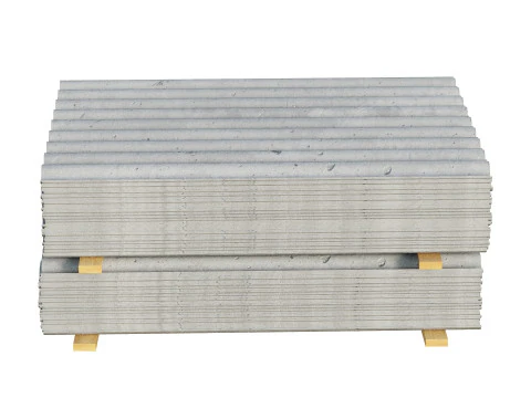 Tegole In Cemento Su Assi Di Legno Modello 3D