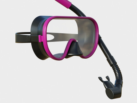 Diving Mask 3D मॉडल